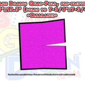 Game Board Blank - Special Clearance Item