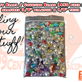 Mardi Gras party beads