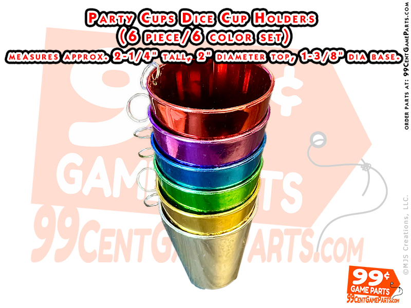 Party Cups, Mardi Gras Bead Cup Holders