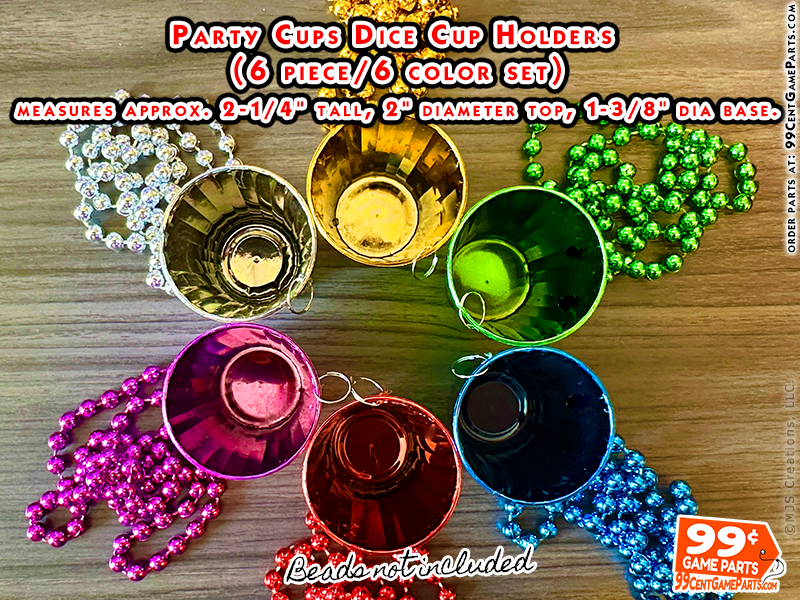 Party Cups, Dice Cup Holders